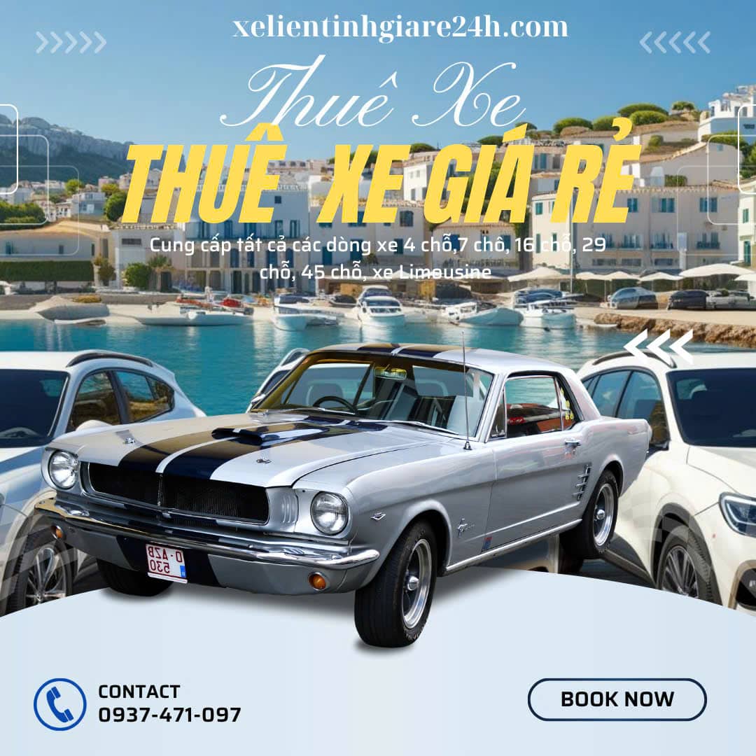 Thuê xe liên tỉnh giá rẻ